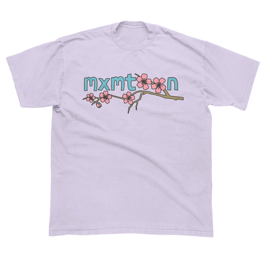 plum blossom (revisited) tee