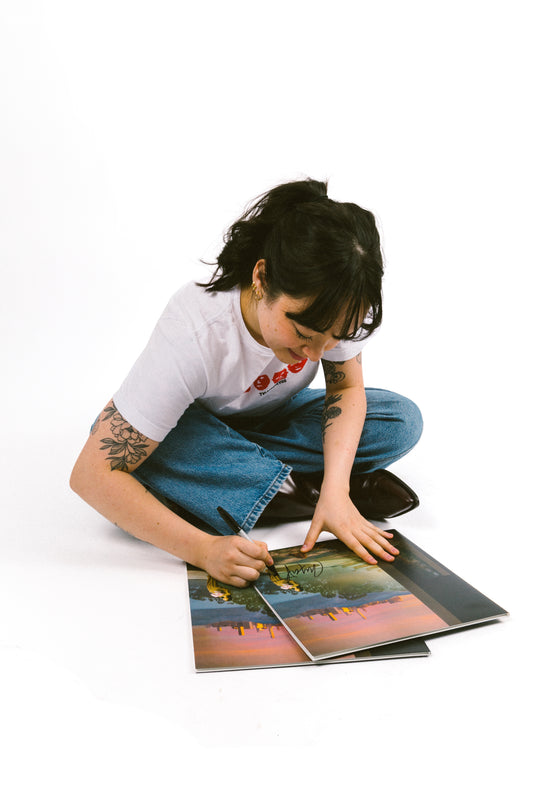 liminal space - bubblegum pink vinyl *signed*