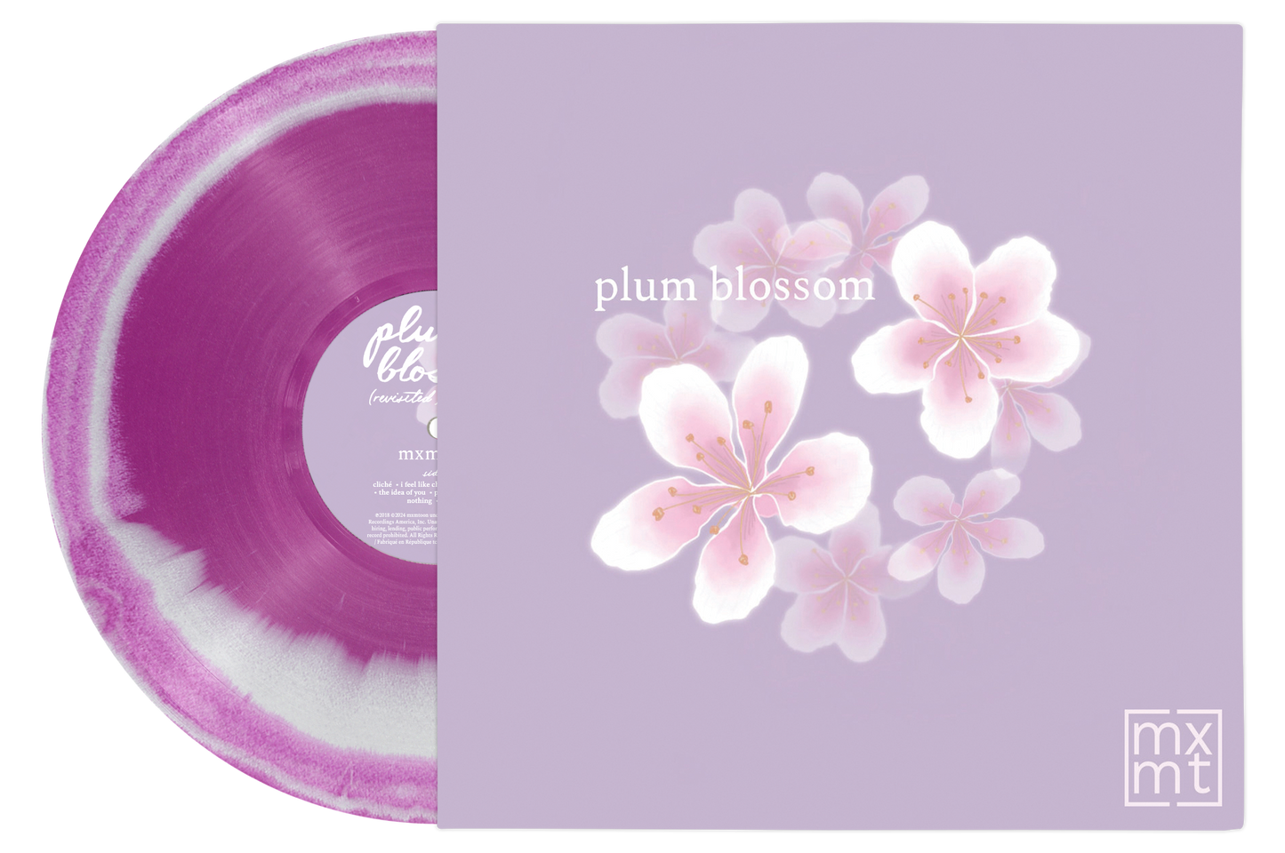 plum blossom - limited edition vinyl