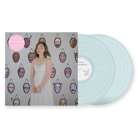 the masquerade - transparent blue vinyl