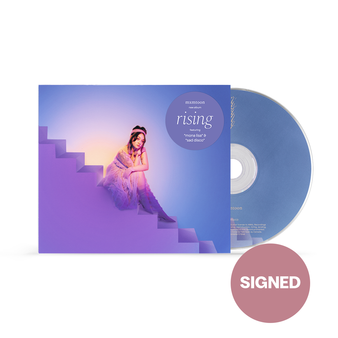 rising  *signed* cd