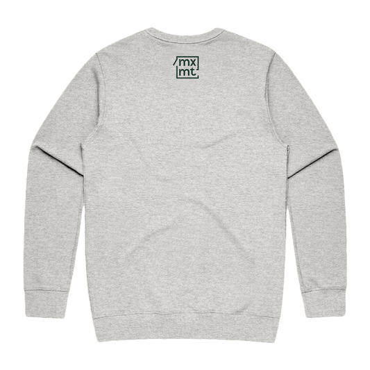 embroidered liminal space crewneck