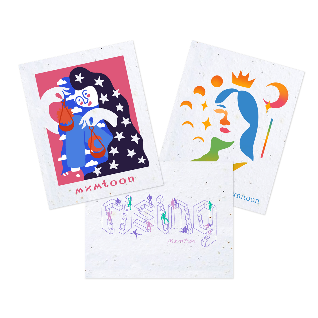 limited edition mxmtoon seed card set